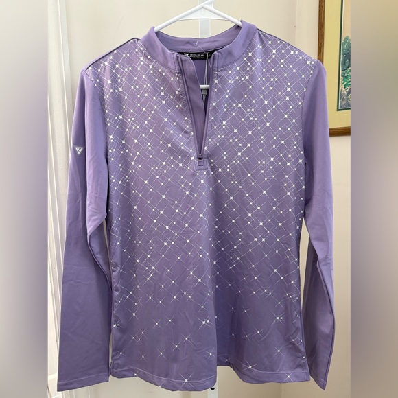 Levelwear Tops - WOMENS Level Wear UV 50+ Protection . Long Sleeve 1/4 ZIP. NWT. Size Small P.